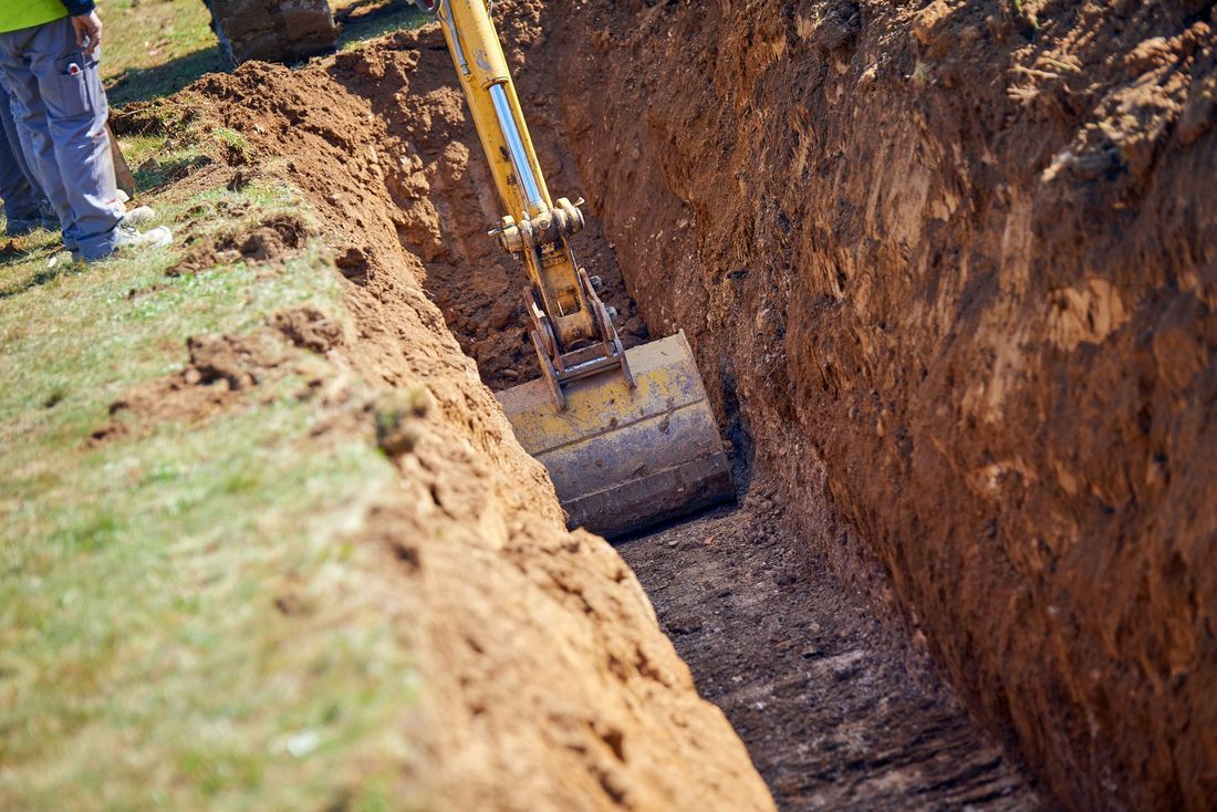 Trenching: Sewer Line or Septic